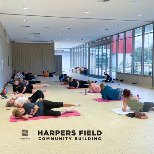 My Local Physio Plus Golden Grove Harpers field community building mat pilates fitness strength